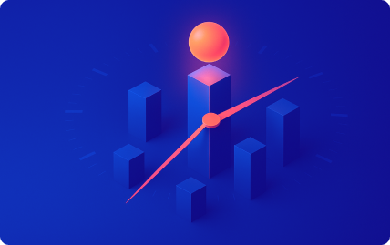 Agendamento Baseado em Tempo - Gráfico de crescimento temporal
